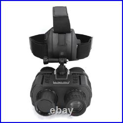 Night Vision Goggle Head Mounted Hands Free 3D Night Vision Binoculars USB IP54
