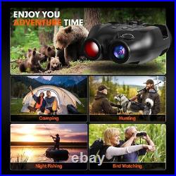 Night Vision Goggle Head Mounted Hands Free Infrared Night Vision Binoculars USB