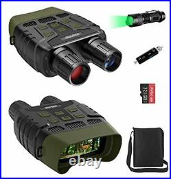 Night Vision Goggles, 1080P Night Vision Binoculars for Darkness with Video