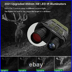 Night Vision Goggles, 1080P Night Vision Binoculars for Darkness with Video
