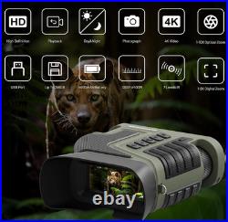 Night Vision Goggles 10X Optical Zoom 4K Video 32GB Card New