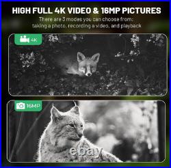 Night Vision Goggles 10X Optical Zoom 4K Video 32GB Card New