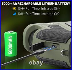 Night Vision Goggles 10X Optical Zoom 4K Video 32GB Card New