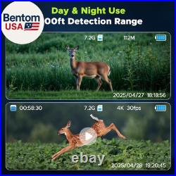 Night Vision Goggles, 112 MP 4K Night Vision Binoculars for Adults, 12X Zoom & 5