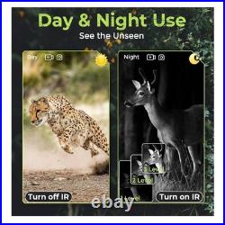 Night Vision Goggles, 3.2 HD Screen, 2625FT View Range, 5000mAh Battery, 7 IR L