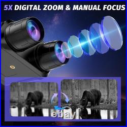 Night Vision Goggles 36MP Full High Color 4K Night Vision Binoculars 5000mAh