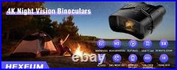 Night Vision Goggles 36MP Full High Color 4K Night Vision Binoculars 5000mAh