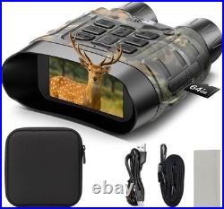 Night Vision Goggles 4K, 112 MP Full Color Night Vision Binoculars 18X Zoom