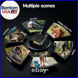 Night Vision Goggles, 4K 112MP Night Vision Binoculars for Adults, 12X Zoom & 50