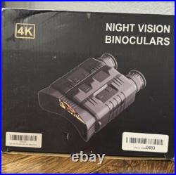 Night Vision Goggles 4K Binoculars 10X Digital Zoom Save Photos-Videos 64GB Night Vision Goggles 4K Binoculars 10X Digital Zoom Save Photos-Videos 64GB