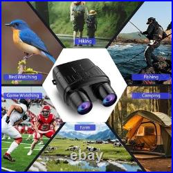 Night Vision Goggles 4K Binoculars with 5000mAh Black