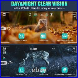 Night Vision Goggles 4K Digital Infrared Night Vision Binoculars 3'' Screen Dark