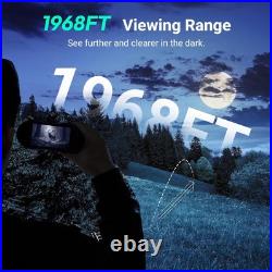 Night Vision Goggles, 4K Full-Color Night Vision Binoculars, 128GB TF Card ca