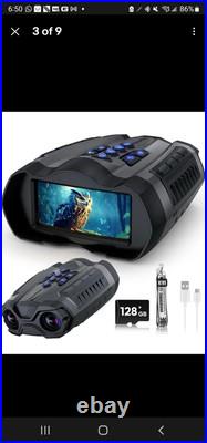 Night Vision Goggles, 4K Full-Color Night Vision Binoculars, Hunting Brand New