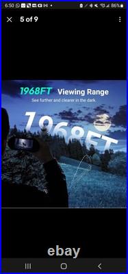 Night Vision Goggles, 4K Full-Color Night Vision Binoculars, Hunting Brand New