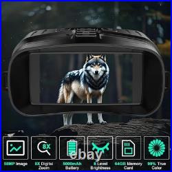 Night Vision Goggles 4K Full Color Night Vision Binoculars for Adults, 58MP