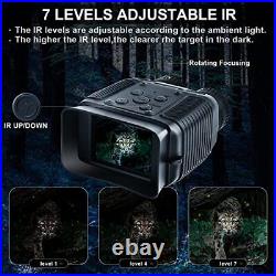 Night Vision Goggles 4K HD Binoculars Infrared Night Vision with 8X Digit