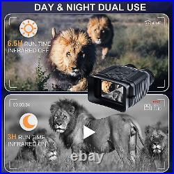 Night Vision Goggles 4K HD Binoculars Infrared Night Vision with 8X Digital