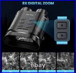 Night Vision Goggles 4K HD Binoculars Large Screen 5x Zoom Darkness Surveillance Night Vision Goggles 4K HD Binoculars Large Screen 5x Zoom Darkness Surveillance