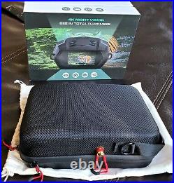 Night Vision Goggles 4K Night Vision Binoculars 1968ft/600m Visual Range 5x-40x