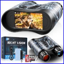 Night Vision Goggles, 4K Night Vision Binoculars 3.2 HD Display and 32GB TF