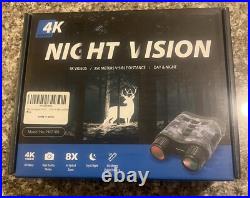 Night Vision Goggles, 4K Night Vision Binoculars 3.2 HD Display and 32GB TF