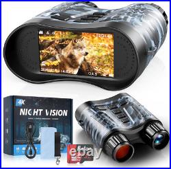 Night Vision Goggles, 4K Night Vision Binoculars 3.2 HD Display and 32GB TF Car