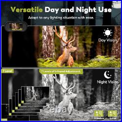 Night Vision Goggles, 4K Night Vision Binoculars 3.2 HD Display and 32GB TF Car