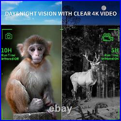 Night Vision Goggles, 4K Night Vision Binoculars, 3'' Large Screen Binoculars, N