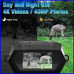 Night Vision Goggles 4K Night Vision Binoculars, Digital Infrared Night Vision
