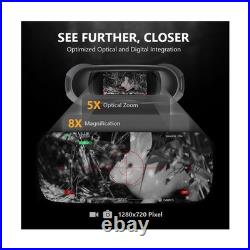 Night Vision Goggles, 4K Night Vision Binoculars for Adult, 2025 Upgraded Rec