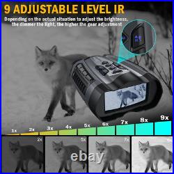 Night Vision Goggles, 4K Night Vision Binoculars for Adult with 3.5 HD Screen, 32 Night Vision Goggles, 4K Night Vision Binoculars for Adult with 3.5 HD Screen, 32