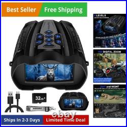 Night Vision Goggles, 4K Night Vision Binoculars for Adult with 5000mAh Rechar Night Vision Goggles, 4K Night Vision Binoculars for Adult with 5000mAh Rechar