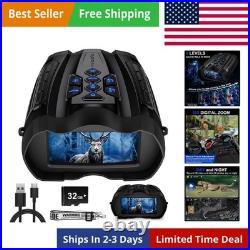 Night Vision Goggles, 4K Night Vision Binoculars for Adult with 5000mAh Rechar Night Vision Goggles, 4K Night Vision Binoculars for Adult with 5000mAh Rechar