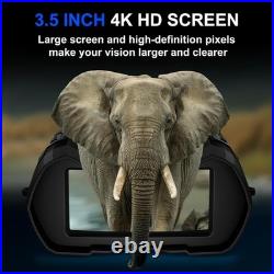 Night Vision Goggles, 4K Night Vision Binoculars for Adult with 5000mAh Rechar Night Vision Goggles, 4K Night Vision Binoculars for Adult with 5000mAh Rechar