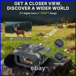 Night Vision Goggles, 4K Night Vision Binoculars for Adults, 36MP, 1300FT Night Vision Goggles, 4K Night Vision Binoculars for Adults, 36MP, 1300FT