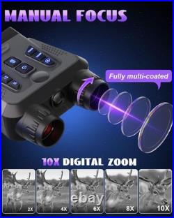 Night Vision Goggles, 4K Night Vision Binoculars for Adults High Powered, 3.0 Night Vision Goggles, 4K Night Vision Binoculars for Adults High Powered, 3.0