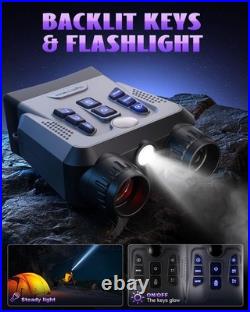 Night Vision Goggles, 4K Night Vision Binoculars for Adults High Powered, 3.0 Night Vision Goggles, 4K Night Vision Binoculars for Adults High Powered, 3.0