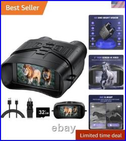 Night Vision Goggles 4K Night Vision Binoculars with 5000mAh Rechargeable B Night Vision Goggles 4K Night Vision Binoculars with 5000mAh Rechargeable B