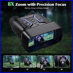 Night Vision Goggles, 4K UHD Video & 36MP Image Night Vision Binoculars with