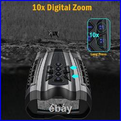 Night Vision Goggles 4k Infrared Digital Binoculars4000mah Rechargeable Black