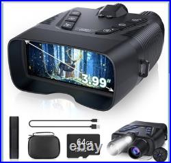 Night Vision Goggles, 58MP Full-Color 4K Night Vision Binoculars with 10000Mah F