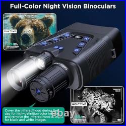 Night Vision Goggles, 58MP Full-Color 4K Night Vision Binoculars with 10000mA