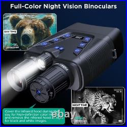 Night Vision Goggles, 58MP Full-Color 4K Night Vision Binoculars with 10000mA