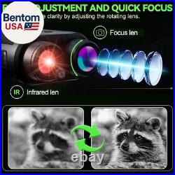 Night Vision Goggles 5W Upgraded 4K HD IR Binoculars 8X Digital Zoom, Rechar Night Vision Goggles 5W Upgraded 4K HD IR Binoculars 8X Digital Zoom, Rechar
