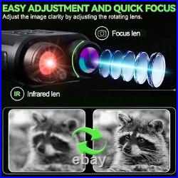 Night Vision Goggles 5W Upgraded HD IR Binoculars 8X Digital Zoom