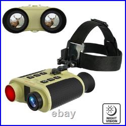 Night Vision Goggles 850nm Infrared Binoculars Picture Video Record For Hunting