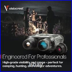 Night Vision Goggles Binoculars Digital FHD Darkness Surveillance 32gb Card