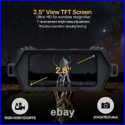 Night Vision Goggles Binoculars Digital Infrared1080P UHD 1968 Ft 192x Photo Vid