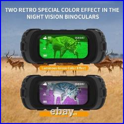 Night Vision Goggles Binoculars Digital + Sd Record + Case Military Hunting